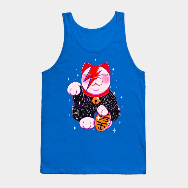 Ziggy Cat Tank Top by SupernovaAda